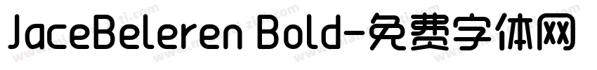 JaceBeleren Bold字体转换